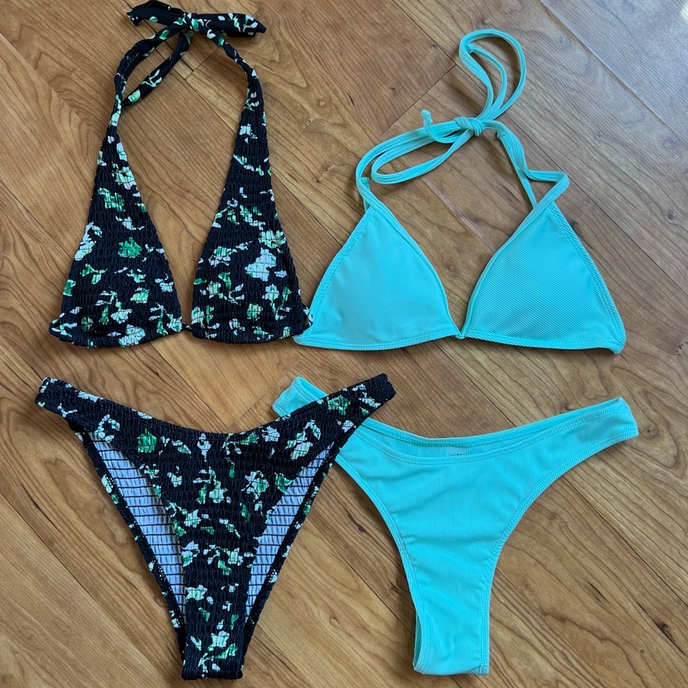 SHEIN bikini bundle, both size medium